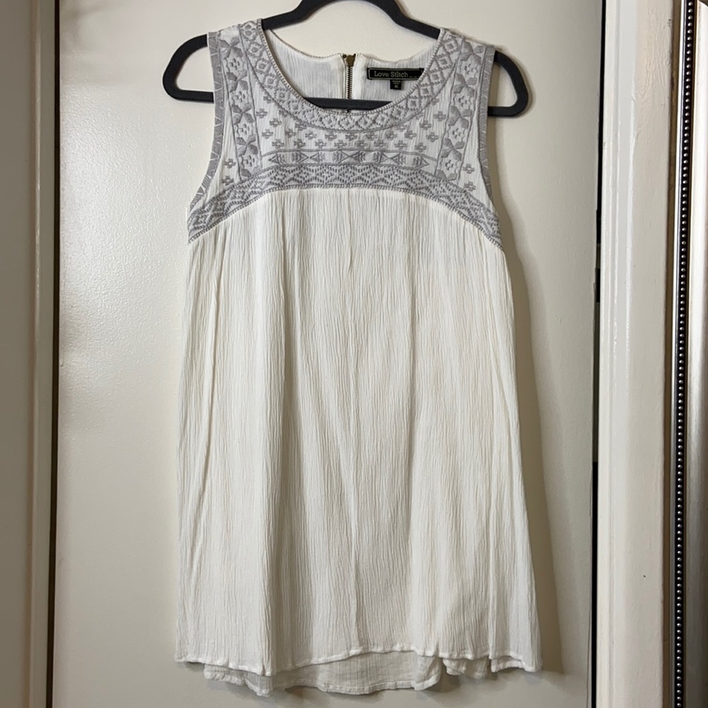 Love Stitch mini dress